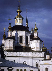 Успенский собор. Вид с запада. Фото 1996 г.