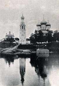 Общий вид на Софийский Собор и колокольню. Фото П. Павлова
