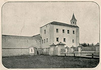 Северо-восточная башня стены архиерейского дома (с 1896 г. – Свято-Стефановская церковно-приходская школа)