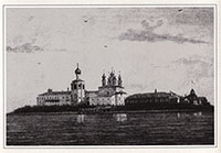 Общий вид Спасо-Каменного монастыря (фото 1892 года)