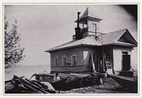 Здание спасательной станции (фото начала XX века)