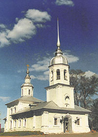 Вологда. Храм Александра Невского (XVIII в.), до 1869 г. - храм Николы на Извести, Кремлевская площадь. Действующий.
