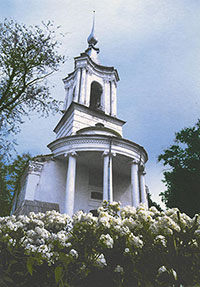 Вологда. Храм Варлаама Хутынского (1780 г.), улица Засодимского, 14а.
