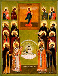 Икона «Собор Вологодских святых»