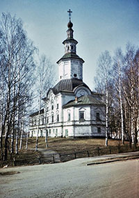 Церковь Сретения Господня Спас-Преображенского прихода. Фото А. А. Антонова, 1980 г.