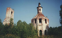 Бабозерская Николаевская церковь. Фото из архива Вологодского православного духовного училища