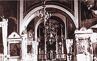 Интерьер Воскресенскогог собора. Фото 1950-1960-х гг.