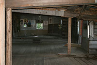 Церковь Троицы Живоначальной  на территории бывшей Соезерской Пустыни. Внутренний вид.