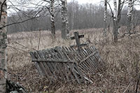 Погост у пустыни. Фото 2008 г.