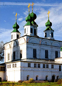 Троицкий Собор (1659 г.) Троице-Гледенского монастыря. Вид с юго-запада
