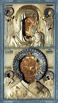 Дуниловская (Казанская) икона Божией Матери. 