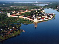 Кирилло-Белозерский монастырь. Вид с юго-запада