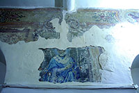 Сохранившиеся фрески Кирилло-Новоезерского монастыря