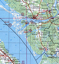 Фрагмент листа 70 из 2-го тома «Церковно-исторического атласа Вологодской области».
Шифр 29-21 – Лысогорский Пречистенский монастырь