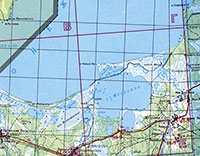 Фрагмент листа 7 из 2-го тома Церковно-исторического атласа Вологодской области. Шифр 50-9 – Пятницкая Кедринская мужская пустынь
