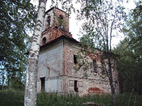 Церковь Николая Чудотворца на территории бывшей Репной Спасской пустыни. Фото 2011 г.