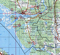 Фрагмент листа 70 из 2-го тома «Церковно-исторического атласа Вологодской области».