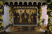 Рака над мощами преподобного Стефана Махрищского в Свято-Троицком Стефано-Махрищском монастыре