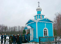 Часовня во имя прп. Гурия Шалочского в д. Шалочь Череповецкого района.
