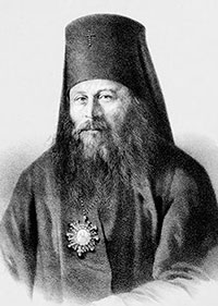 Свт. Иннокентий (Борисов), архиеп. Херсонский и Таврический. Литография П. Ф. Бореля. сер. – 3-я четв. XIX в.