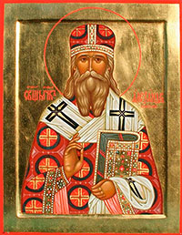 Икона священномученика Александра (Трапицына), архиепископа Самарского