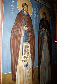 Св. Иоасаф Спасокубенский и св. Николай Вологодский.