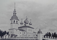 Спасо-Преображенская церковь в д. Слобода. Фото начала ХХ в.