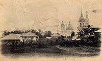 Базарная площадь, г. Тотьма Вологодской губ. Фото начала ХХ в.