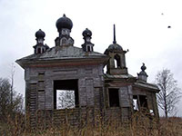Часовня Иоанна Богослова в д. Горшково Усть-Кубинского района. Фото 2007 г.