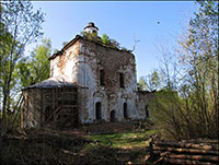 Церковь Параскевы Пятницы в д. Никифорово. Фото 2008 г.