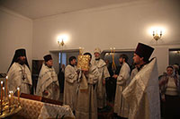 Освящение храма Николая Чудотворца в п. Кувшиново