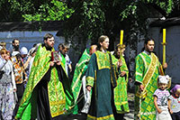 Крестный ход в г. Великий Устюг в день 710 лет со дня преставления святого праведного Прокопия Устюжского