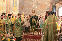 День памяти Вологодским святым. Благодарственный молебен. Фото Алексея Колосова, 2012 г. 