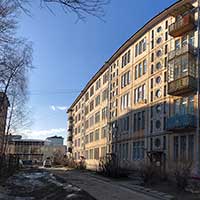 Череповец, ул. Ленина, д. 113-б, кв. 32. Здесь жила Галина Березина, знакомая Николая Рубцова