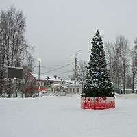 В преддверии Нового года, г. Никольск. Автор фотографии: Елена Муланги. Дата съемки: 2021 г.