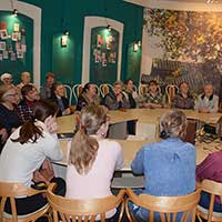 Встреча в литературно-просветительском Яшинском центре «Земляки»