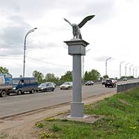 Мост через реку Сухону в г. Сокол