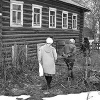 Дом семьи Рубцовых осенью 2018 г.