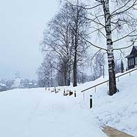 Тотьма. Обновленная набережная. Автор фотографии: Елена Лобанова. Дата съемки: 2021 г.