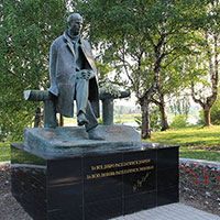 Памятник Рубцову. Автор фотографии: Ольга Лаврова