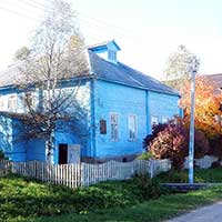 Мемориальный дом-музей Н. М. Рубцова в селе Никольское