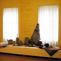 В мемориальном доме-музее Н. М. Рубцова в селе Никольское