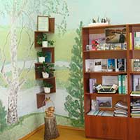 Экспозиция музея Н. М. Рубцова в Никольской средней школе Тотемского района. Автор фотографии: Юлия Алексеевна Шадрина