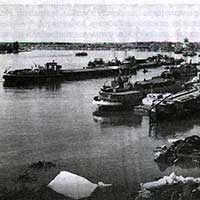 У пристани в Тотьме (без датировки)