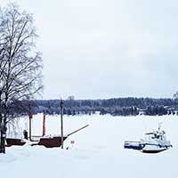 Здесь раньше была тотемская пристань. Автор фотографии: Елена Лобанова. Дата съемки: 2021 г.