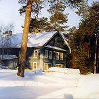 Редакция газеты «Волна» в с. Липин Бор до ремонта