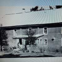 Редакция газеты «Волна» в 1970-е (80-е?) годы. Именно таким видел здание редакции Николай Рубцов