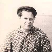 Василий Дмитриевич Елесин, редактор газеты «Волна» с 1966 г. Дата съемки: 1960-е гг. Автор фотографии: Валентин Коновалов