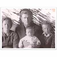 Семья Кузнецовых в 1960-е годы