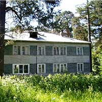 Липин Бор, Парковый переулок, дом 10. Здесь жила молодая семья Фофановых, у них в гостях часто бывал Николай Рубцов